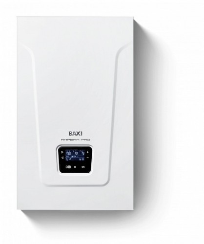 Электрический котёл отопления одноконтурный настенный Baxi Ampera Pro 9