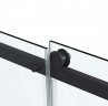Душевой уголок Vincea Como Soft 130x90 VSR-1CS9013CLB профиль Черный стекло прозрачное