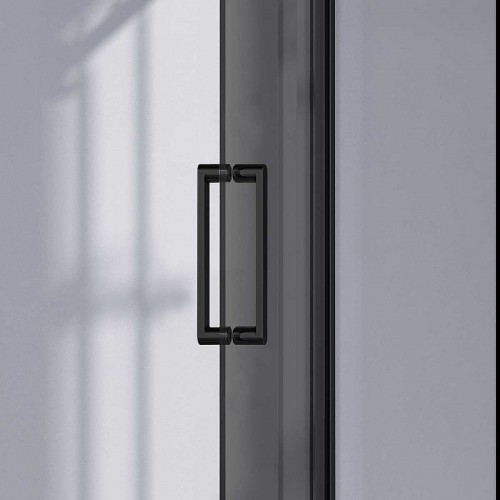 Душевая дверь Vincea Como-N 140 VDS-4CN140CGB профиль Черный стекло тонированное
