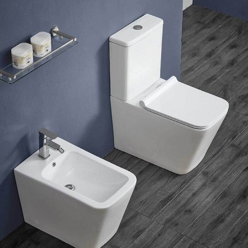 Унитаз компакт Vincea Q-Line VT2B-12 без бачка с сиденьем Микролифт