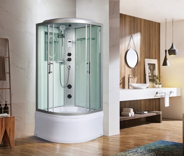 Душевая кабина WeltWasser WW500 Halle 804 80x80 10000003247 профиль Хром стекло прозрачное