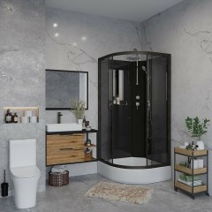 Душевая кабина Niagara Classic 90x90 NG-6501-14BKT без гидромассажа