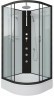 Душевая кабина Niagara Classic 100х100 NG-6702-14BKTG с гидромассажем