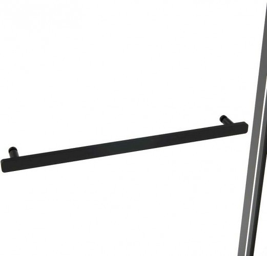 Душевой уголок Vincea Slim Soft 130x90 VSR-1SS9013CLB профиль Черный стекло прозрачное