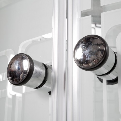 Душевая кабина Deto EM2712 R LED с гидромассажем