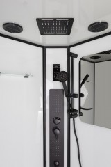 Душевая кабина Niagara Premium 90x90 NG-6901-01G Black с гидромассажем