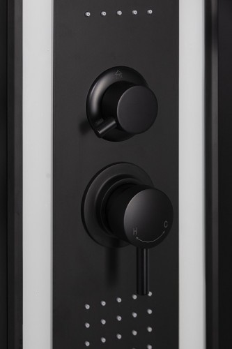 Душевая кабина Niagara Premium 90x90 NG-6901-01G Black с гидромассажем