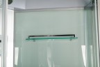 Душевая кабина WeltWasser WW500 Halle 1001 100x100 10000003240 профиль Хром стекло прозрачное