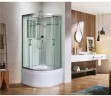 Душевая кабина WeltWasser WW500 Halle 1001 100x100 10000003240 профиль Хром стекло прозрачное