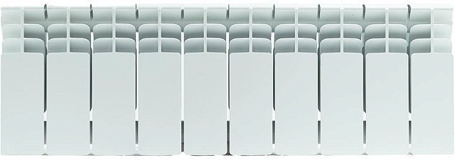 Биметаллический секционный радиатор отопления Stout Titan 200 / 7 секций