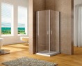 Душевой уголок Aquanet Cinetic AE12-N-80H190U-CT-2 шт 80х80 254234 профиль Хром стекло прозрачное