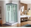 Душевая кабина WeltWasser WW500 Laine 802 80x80 10000003261 профиль Хром стекло прозрачное