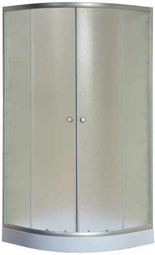 Душевой уголок Niagara Eco 90x90 NG-007-14N профиль Хром матовый стекло матовое
