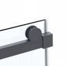 Душевой уголок Vincea Como Soft 130x100 VSR-1CS1013CLGM профиль Вороненая сталь стекло прозрачное