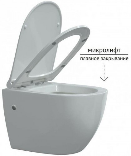 Комплект унитаза с инсталляцией Berges Okus 043276 с сиденьем Микролифт и клавишей смыва Хром матовый