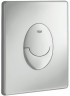 Комплект унитаза Ceruttispa Orlter Aria Tornado CT9955 с инсталляцией Grohe Rapid SL 38721001 с сиденьем Микролифт и клавишей смыва Хром