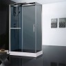 Душевая кабина Orans 120x80 8629ed0 профиль Хром задние стенки Белые