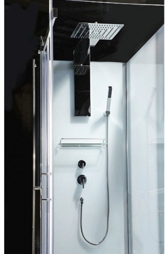 Душевая кабина Orans 120x80 8629ed0 профиль Хром задние стенки Белые