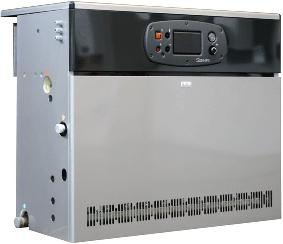 Напольный газовый котел отопления, атмосферный Baxi SLIM HPS 1.110