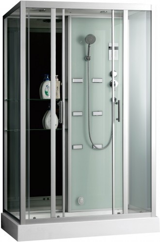 Душевая кабина Frank F504 с баней 130х85 см