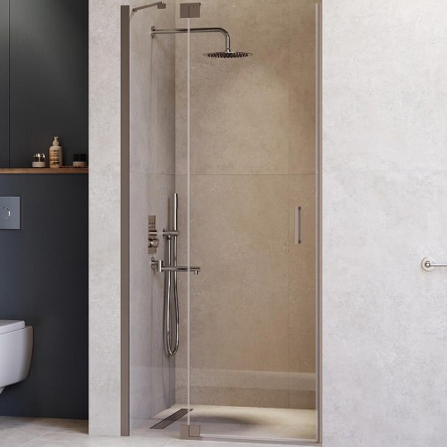 Душевая дверь RGW Hotel HO-014-Gg 130 350601413-110 профиль Серый стекло прозрачное