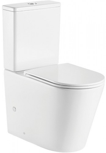 Унитаз компакт WeltWasser Salzbach 011 GL-WT 10000011688 с бачком и сиденьем Микролифт