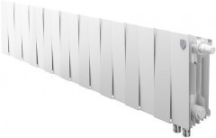 Биметаллический секционный радиатор отопления Royal Thermo PianoForte Bianco Traffico 200 / 18 секций нижнее правое подключение