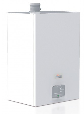 Настенный газовый конденсационный котел отопления одноконтурный Ferroli FORCE W 80 (закрытая камера)