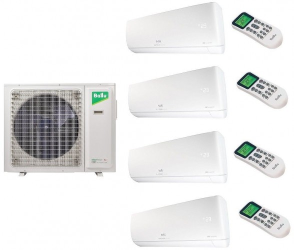 Ballu BA4OI-FM/out-36HN8/EU / BSUI-FM/in-09HN8/EUx4