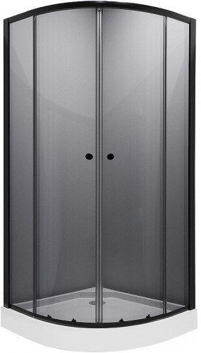 Душевой уголок Niagara Eco 80x80 NG-003-14T профиль Черный стекло тонированное
