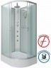 Душевая кабина Niagara Classic 90х80 L NG-33984-14LBKTG с гидромассажем