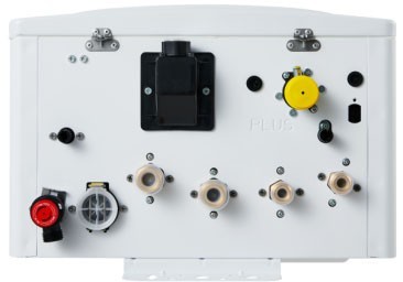 Настенный газовый двухконтурный котел отопления Navien Deluxe C Plus -35k