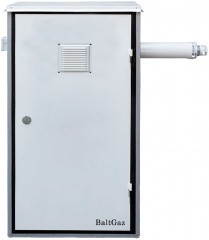 Настенный газовый одноконтурный котел отопления BaltGaz NEVALUX 8224-1 24 кВт с корпусом для наружного размещения
