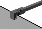 Душевая перегородка Berges Sky Black 110х200 064027 профиль Черный матовый стекло тонированное