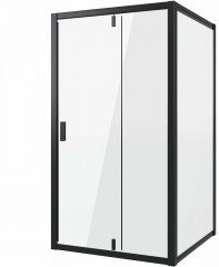 Душевой уголок Niagara Nova 100х70 NG-83-10AB-A70B профиль Черный стекло прозрачное