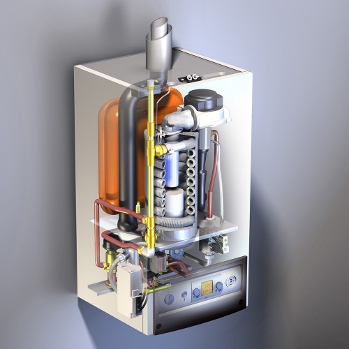 Настенный газовый конденсационный котел отопления Wolf CGB-2 24
