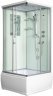 Душевая кабина WeltWasser WW500 Aller 904 90x90 10000003257 профиль Хром стекло прозрачное