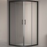 Душевой уголок RGW Passage PA-51B 80x80 02085188-14 профиль Черный стекло прозрачное