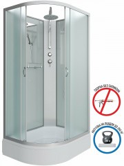 Душевая кабина Niagara Classic 90х80 R NG-33984-14RBKT без гидромассажа