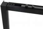 Душевой уголок Vincea Slim Soft 140x90 VSR-1SS9014CLB профиль Черный стекло прозрачное