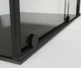 Душевой уголок Vincea Arno 120х90 VSR-1A9012CLB профиль Черный стекло прозрачное