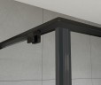 Душевой уголок Vincea Arno 120х90 VSR-1A9012CLB профиль Черный стекло прозрачное