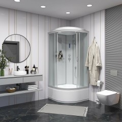 Душевая кабина Niagara Classic 80x80 NG-2307-14P без гидромассажа