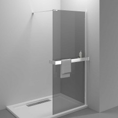 Душевая перегородка Vincea Walk-In HR 80 VSW-4HR800CG профиль Хром стекло тонированное