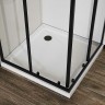 Душевой уголок Vincea City 90х90 VSS-5CT900CLB профиль Черный стекло прозрачное