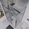 Душевой уголок Niagara Nova 130х80 NG-65-13CH-CH80-34 профиль Хром стекло шиншилла