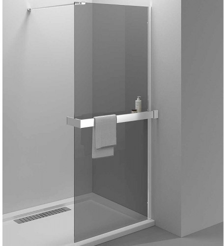 Душевая перегородка Vincea Walk-In HR 100 VSW-4HR100CG профиль Хром стекло тонированное