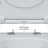 Комплект унитаза с инсталляцией Berges Novum Rimless 043217 с сиденьем Микролифт и Черной клавишей смыва