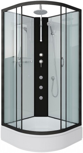 Душевая кабина Niagara Classic 90x90 NG-6701-14BKTG с гидромассажем