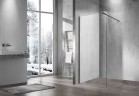 Душевая перегородка Vincea Walk-In 70 VSW-1H700CLGM профиль Вороненая сталь стекло прозрачное